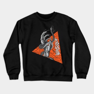 hand of the snake genie Crewneck Sweatshirt